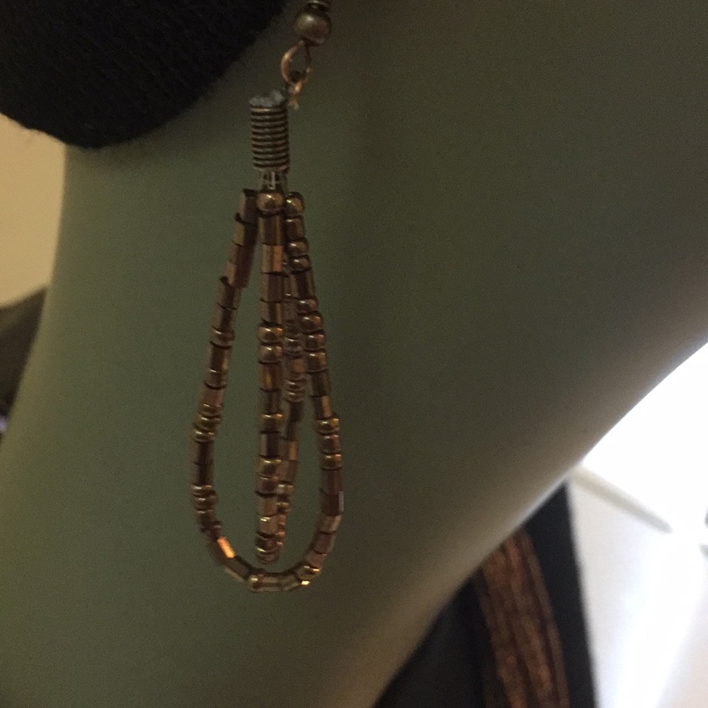 Ice Age Radiance Copper Necklace and Earring Set - Picture 3 of 3